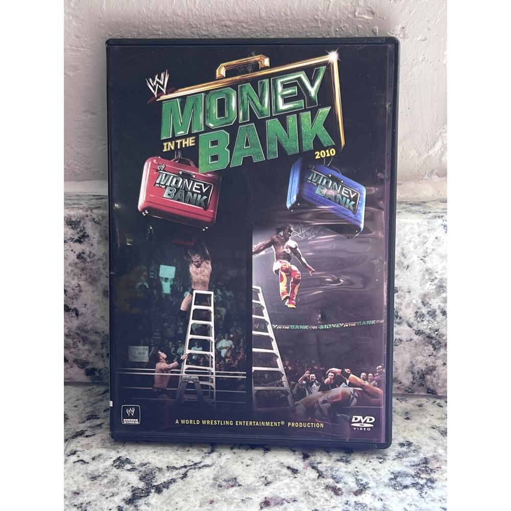 WWE Money In The Bank 2010 DVD Rey Mysterio Kane Randy Orton John Cena PG